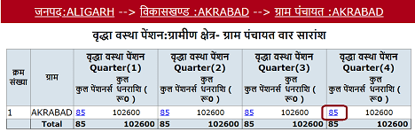 Old Age Pension Scheme list kaise dekhe