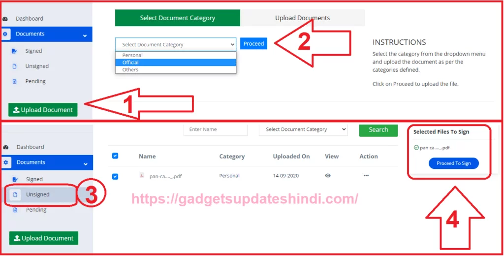 How to create an eSign in your documents.