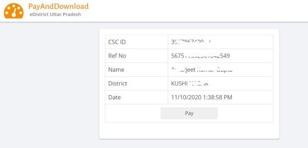 payment