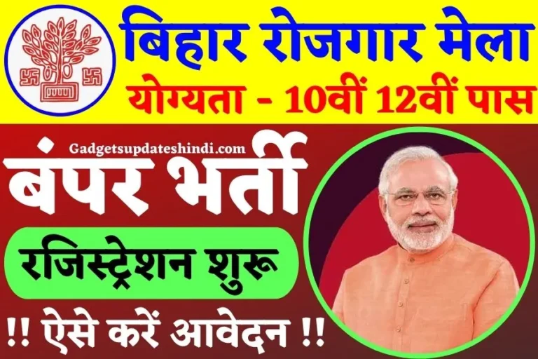 Bihar Rojgar Mela Bharti 2022
