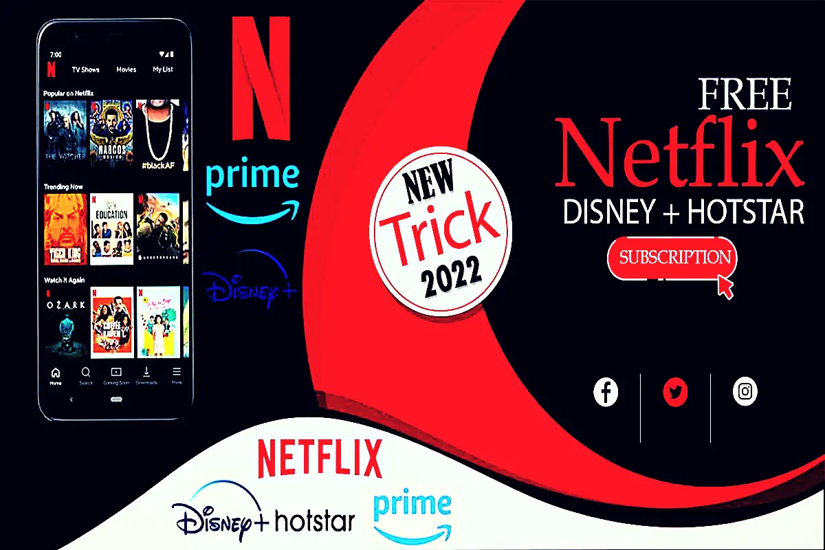 free netflix subscription