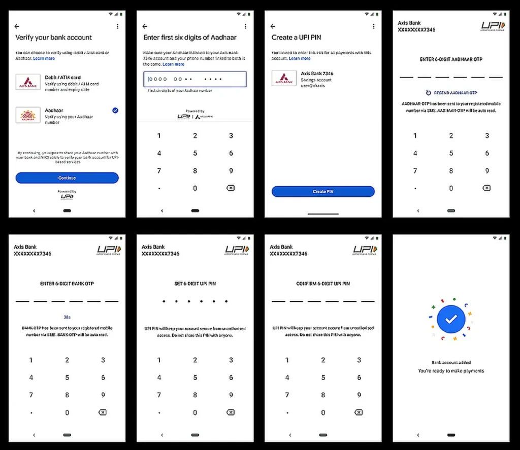 You can create UPI PIN on Google Pay even without debit card