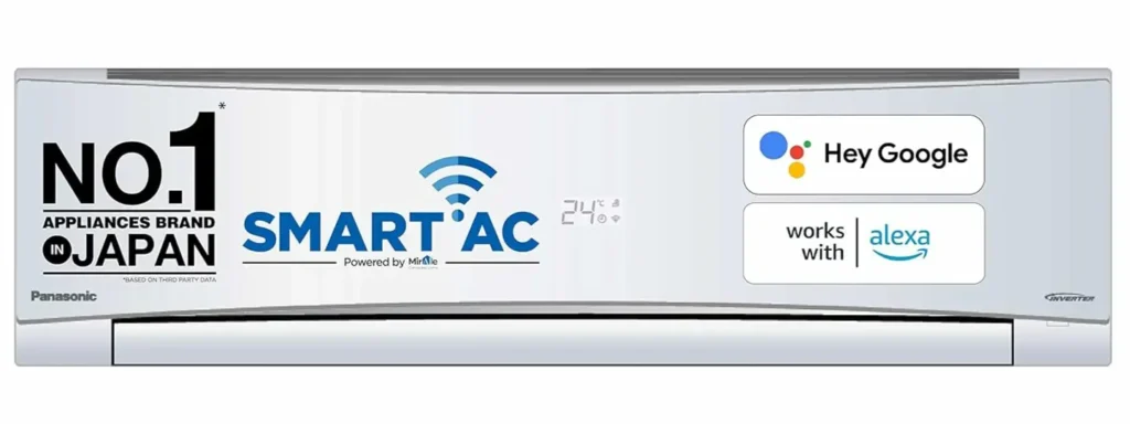 Panasonic 1.5 Ton 5 Star Wi-Fi Inverter Smart Split AC