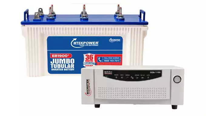 Microtek Home UPS Inverter with Battery