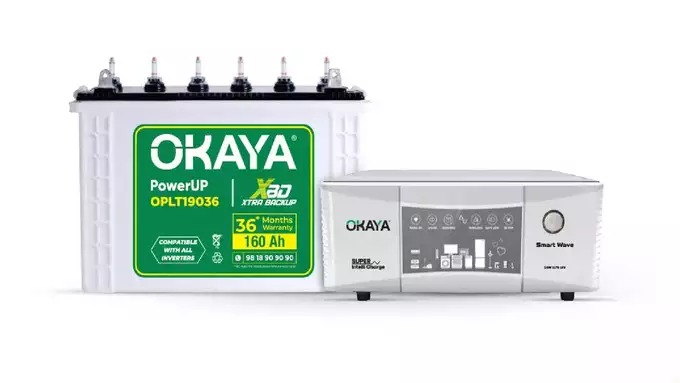 Okaya Inverter & Battery Combo