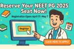 NBEMS NEET PG Registration Date