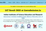 IAT Result 2025