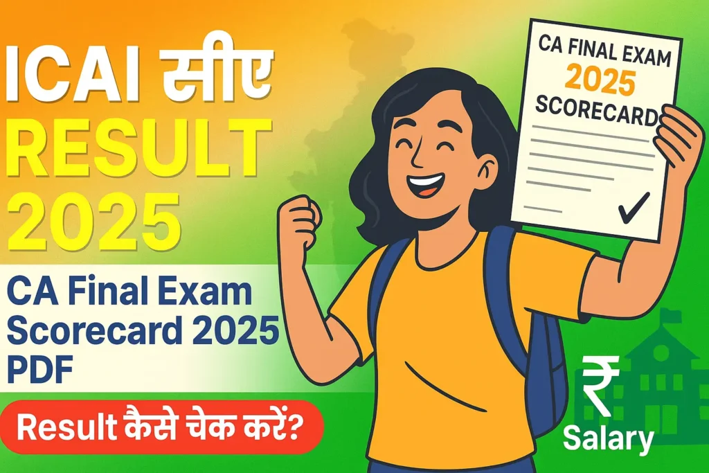 ICAI CA Result 2025 Live
