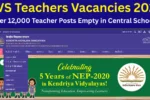 NVS Teachers Vacancies 2025