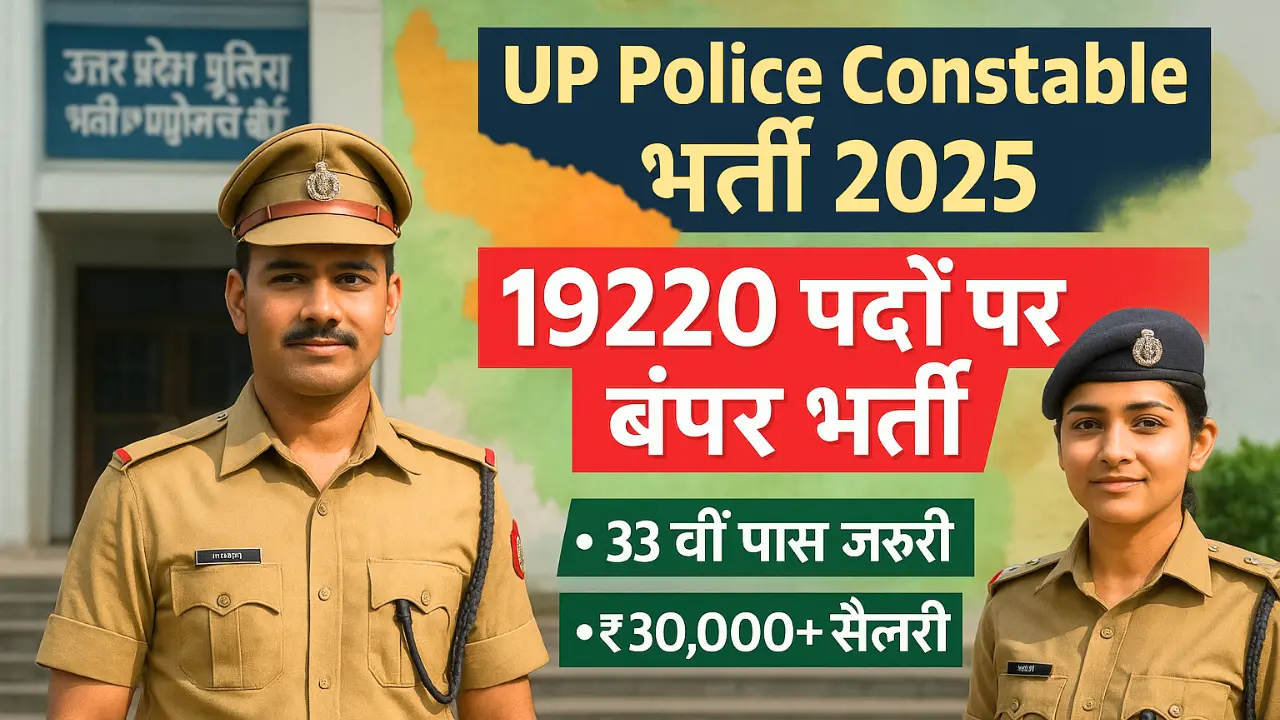 UP Police Constable Bharti 2025
