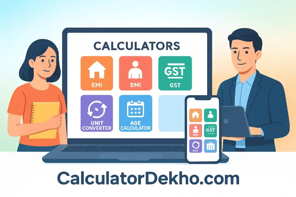 calculatordekho best online calculators india