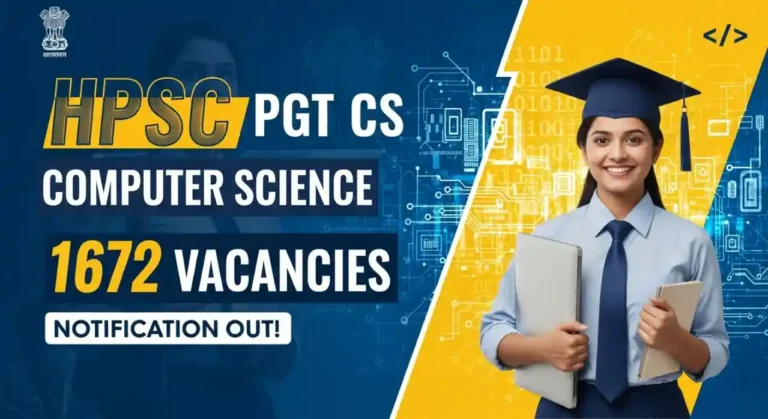 HPSC PGT Computer Science 2026